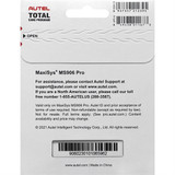 Autel MS906PRO Total Care Program Card