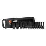 Martins Industries MX-S1 Impulse 1/2" Impact Socket Set - 13 Pieces