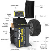 Ranger LS43B 3D Quick-Touch™ Laser-Spot™ Wheel Balancer w/40 mm Shaft