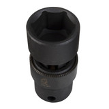 3/8"D 1/2" IMP UNIV 6PT SOC