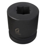 1"D 21mm 6pt Standard Impact Socket