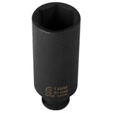 1/4"D 14mm 6pt Deep Impact Socket