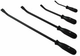 4pc Professional Pry Bar Set with Ergonomic Handles