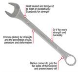 Sunex 9707MA 7pc Metric Jumbo Combination Wrench Set Sunex 9707MA 7pc Metric Jumbo Combination Wrench Set