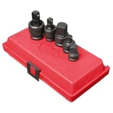 Sunex 3305 5 Piece 3/8" and 1/2" Drive Adapter and Universal Joint Impact Set