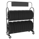 Ranger TRS-2S Heavy-Duty 2 Tier Tire Storage Rack