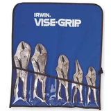 Irwin Vise-Grip 538KB 5 Piece Locking Pliers Set w/Bag