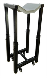 iDeal WHLSTDKIT-UF2500EH-X-BLK Adj Height Wheel Stand Kit (Set of 4) - Black iDeal WHLSTDKIT-UF2500EH-X-BLK Adj Height Wheel Stand Kit (Set of 4) - Black