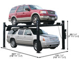 Atlas® Garage Pro 9000 Service/Parking 4 Post Lift 9,000 lbs Atlas® Garage Pro 9000 Service/Parking 4 Post Lift 9,000 lbs