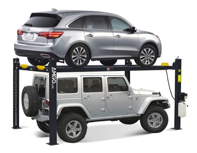 AMGO® Hydraulics 409-HP Parking & Service 4 Post Lift 9,000 lbs