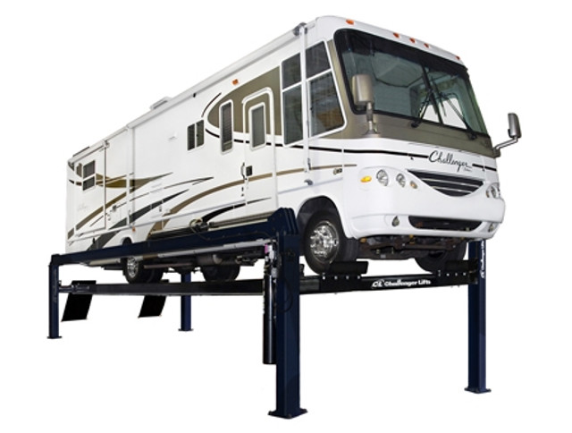 Challenger 44030XAR HD XL Ex-Length 4-Post Hydraulic Alignment Lift 30,000 - New Black Color