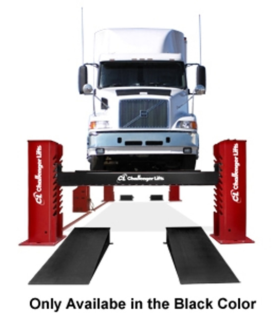 Challenger 44040E HD Ex-Length Chain Driven 4-Post Lift 40,000 lb - New Black Color