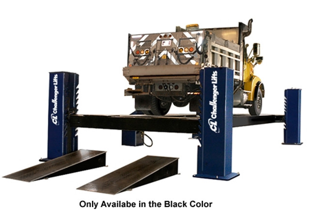 Challenger 44050X HD Chain-Driven XL Ex-Length 4-Post Lift 50,000 lb - New Black Color