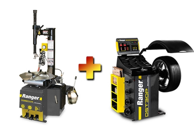 Ranger R980XR NEXTGEN™ Swing-Arm Tire Changer & DST30P Wheel Balancer w/40mm Shaft Combo
