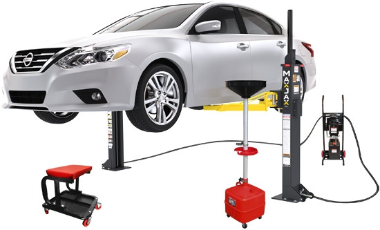 MaxJax 2 Post Lifts | Best Buy Auto Equipment
