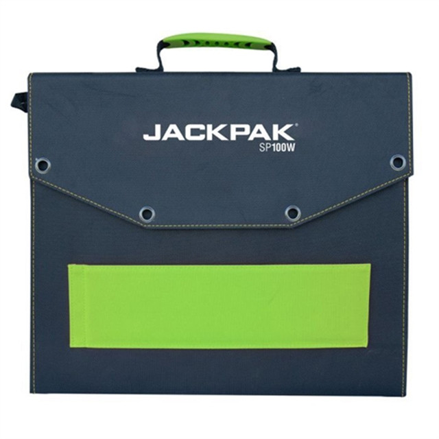 JackPak™ SP100W  On-the-Go Solar Panel Charger JackPak™ SP100W  On-the-Go Solar Panel Charger