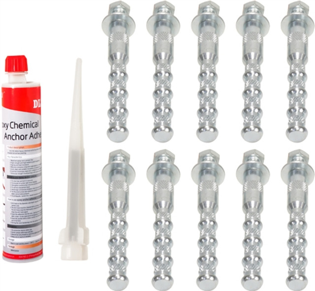 MaxJax® Epoxy Anchor Bolt Kit MaxJax® Epoxy Anchor Bolt Kit