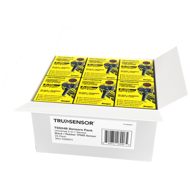 Ranger TruSensor™ TSS24B  Universal 2 In 1 Black Rubber Sensors -24 Pack Ranger TruSensor™ TSS24B  Universal 2 In 1 Black Rubber Sensors -24 Pack