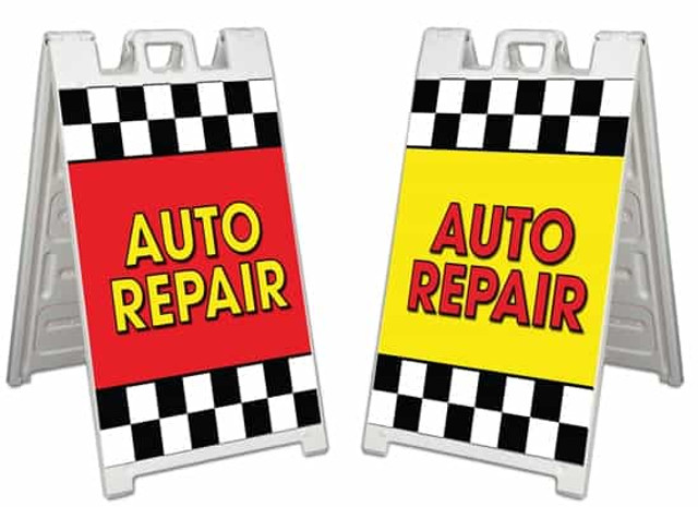 Auto Repair or Tire Sale A-Frames Sign Auto Repair or Tire Sale A-Frames Sign