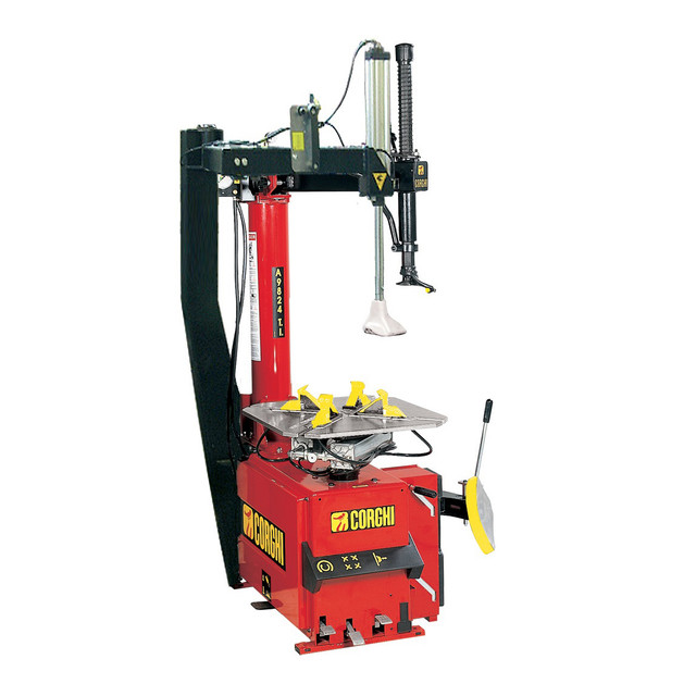 Corghi A9824LL Elec Tire Changer w/Leverless Swing Arm