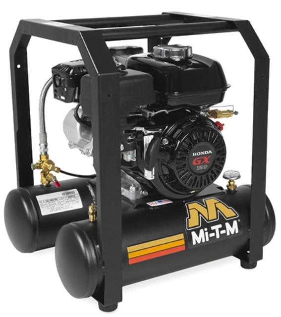 Mi-T-M AM1-HH04-05M 5-Gallon Single Stage Gas Air Compressor Mi-T-M AM1-HH04-05M 5-Gallon Single Stage Gas Air Compressor