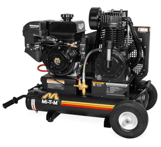 Mi-T-M AM2-PM09-08ME 8G Two Stage Gas Air Compressor w/Elec Start