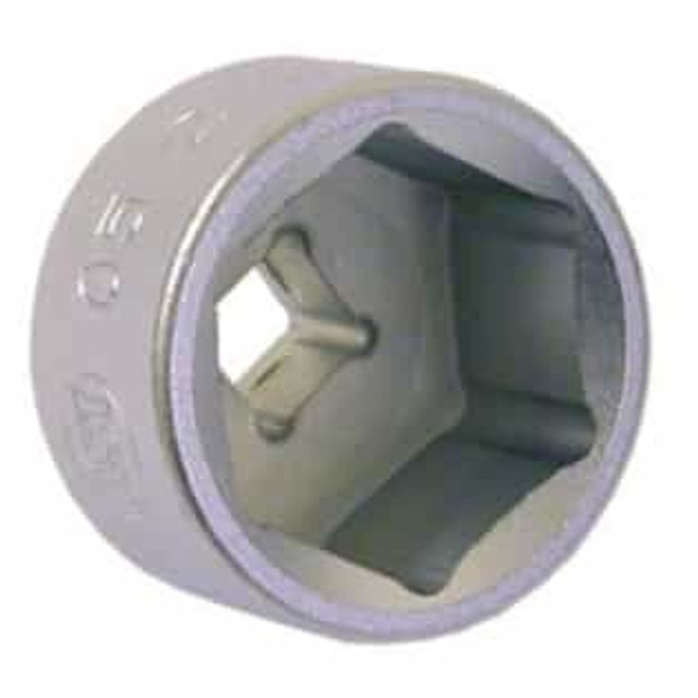 1/2"D 27mm Oil Filter 6pt Satin Socket 1/2"D 27mm Oil Filter 6pt Satin Socket