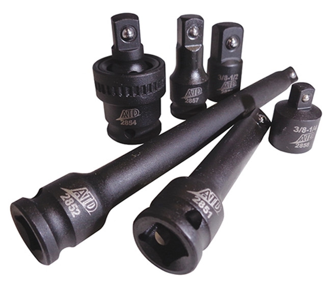 ATD 2850A 6 Pc. 3/8" Drive Impact Socket Accessory Set ATD 2850A 6 Pc. 3/8" Drive Impact Socket Accessory Set