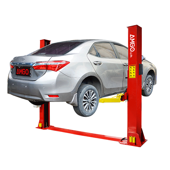 AMGO® Hydraulics BP-9 Floor Base-Plate 2 Post Lift 9,000 lbs