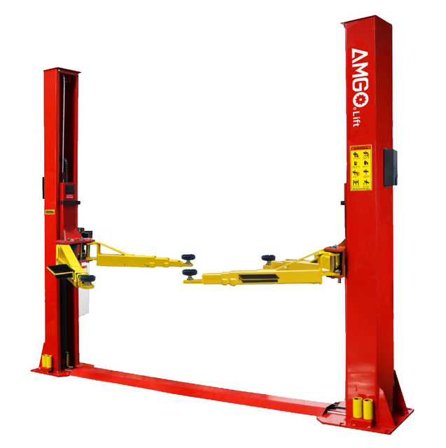 AMGO® Hydraulics BP-9X Floor Base-Plate Symmetrical 2 Post Lift 9,000 lbs
