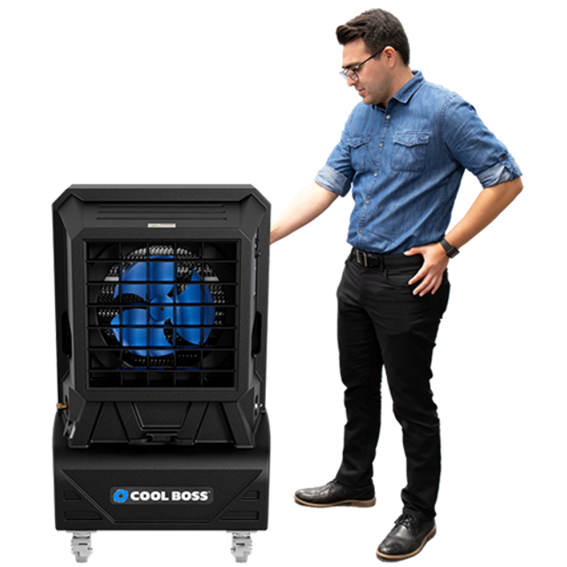 Cool Boss™ CB-14S Portable Evaporative Air Cooler Cool Boss™ CB-14S Portable Evaporative Air Cooler