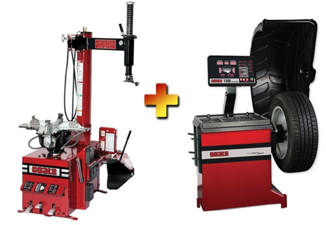 Coats® RC-45 Rim Clamp Tire Changer & Coats® 1300 Direct Drive Wheel Balancer Coats® RC-45 Rim Clamp Tire Changer & Coats® 1300 Direct Drive Wheel Balancer