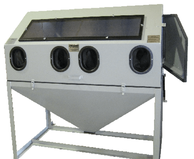Cyclone Mfg DWS 6035 Dual Sand Blast Cabinet w/Dust Collector Cyclone Mfg DWS 6035 Dual Sand Blast Cabinet w/Dust Collector