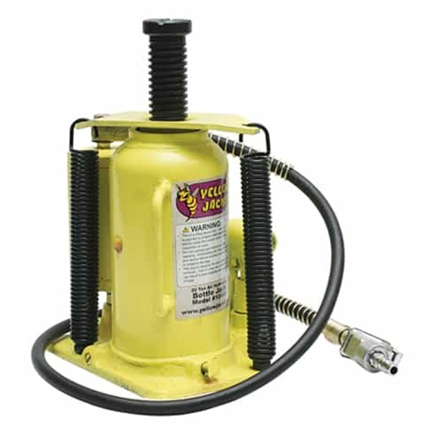 Yellow Jackit 10446 20 Ton Air/Hydraulic Bottle Jack Yellow Jackit 10446 20 Ton Air/Hydraulic Bottle Jack
