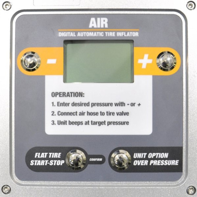 ESCO 10965 Aluminum Wall Mounted Tire Inflator w/ Digital Display & Clip on Chuck ESCO 10965 Aluminum Wall Mounted Tire Inflator w/ Digital Display & Clip on Chuck