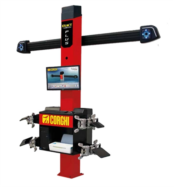 Corghi Exact Linear Plus 3D Wheel Alignment System w/2-Camera Reading System Corghi Exact Linear Plus 3D Wheel Alignment System w/2-Camera Reading System