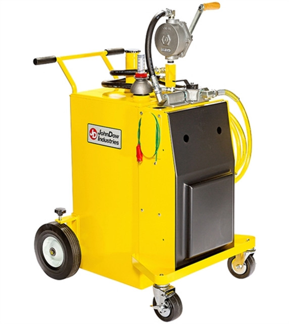 JohnDow FC-P30-UL-D PRO30 UL 30-Gallon Steel Diesel Caddy w/Manual Pump JohnDow FC-P30-UL-D PRO30 UL 30-Gallon Steel Diesel Caddy w/Manual Pump