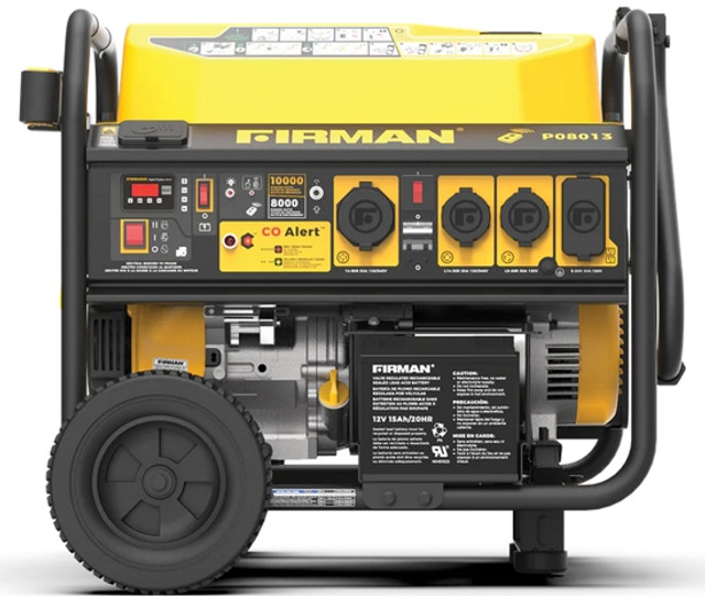 Firman P08013 10000W Remote Start Gas Portable Generator w/Co Alert Firman P08013 10000W Remote Start Gas Portable Generator w/Co Alert