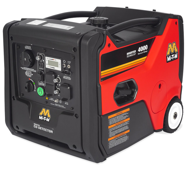 Mi-T-M GEN-4000-IMM1E Gasoline Inverter/Generator w/4000-Watt & Elec Start