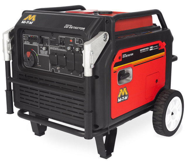 Mi-T-M GEN-8000-IMM1E Gasoline Inverter/Generator w/7300-Watt & Elec Start