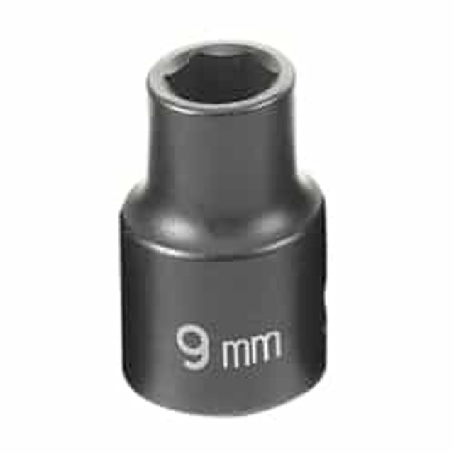 3/8"D 9mm 6pt Impact Socket 3/8"D 9mm 6pt Impact Socket