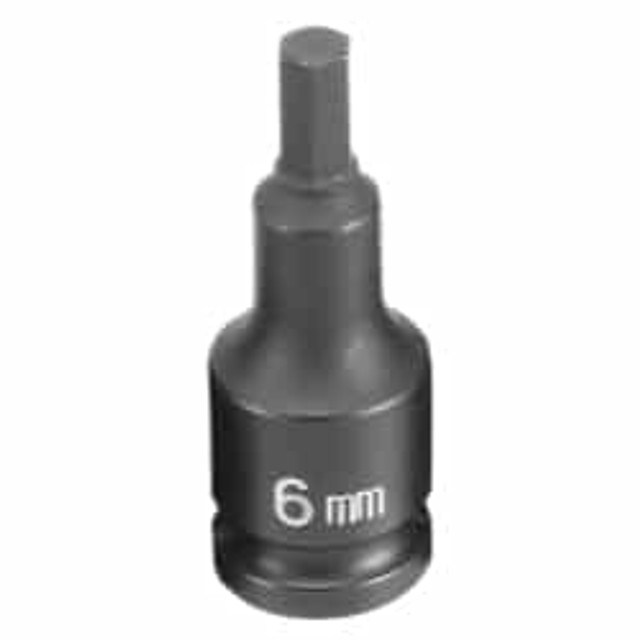 3/8"D 6mm Metric Hex Driver Impact Socket 3/8"D 6mm Metric Hex Driver Impact Socket