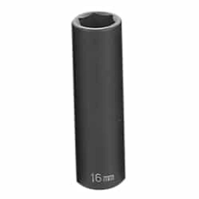1/2"D 16mm 6pt Deep Impact Socket 1/2"D 16mm 6pt Deep Impact Socket