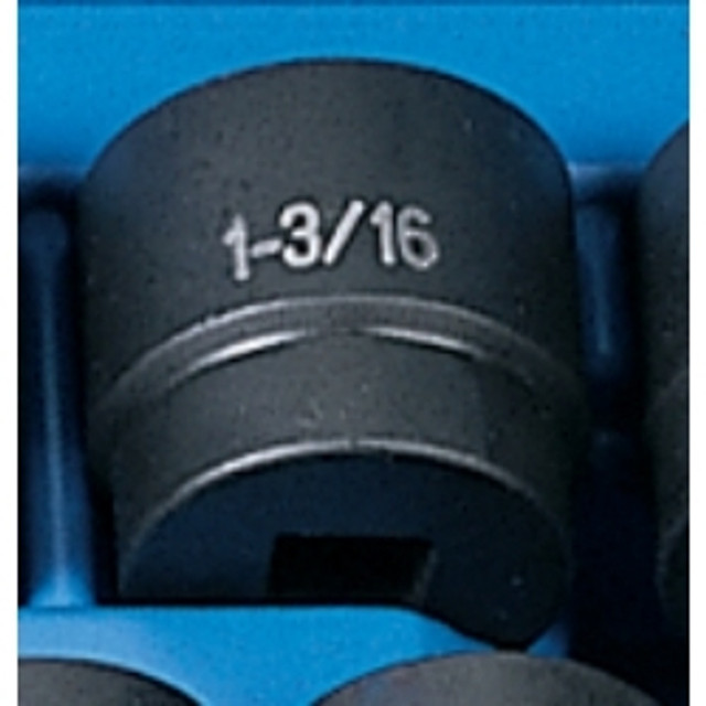 1/2"D 1-3/16" 6pt Impact Socket 1/2"D 1-3/16" 6pt Impact Socket
