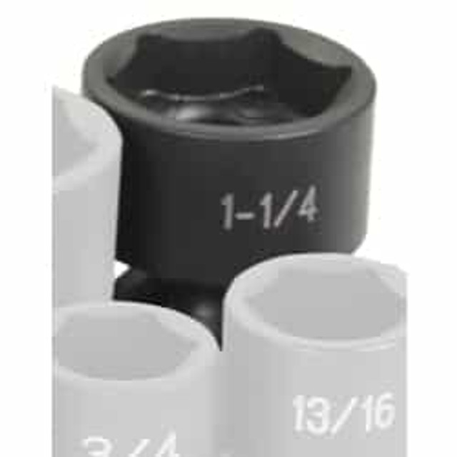 1/2"D 1-1/4" 6pt Universal Impact Socket 1/2"D 1-1/4" 6pt Universal Impact Socket