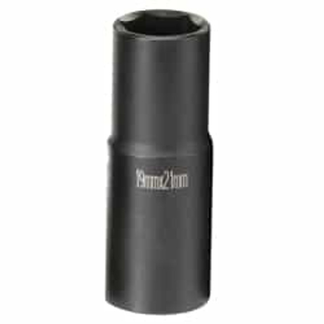 1/2"D 19mm x 21mm Extra Thin Wall "Flip" Impact Socket 1/2"D 19mm x 21mm Extra Thin Wall "Flip" Impact Socket