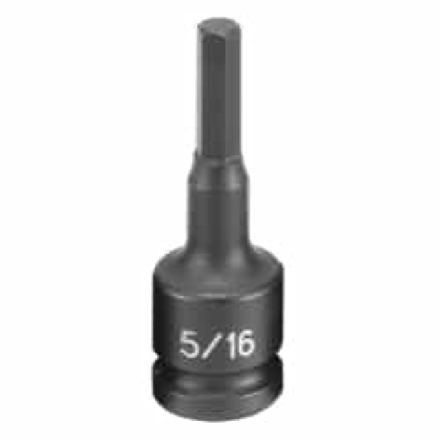 1/2"D 5/16" Fractional Hex Driver Impact Socket 1/2"D 5/16" Fractional Hex Driver Impact Socket