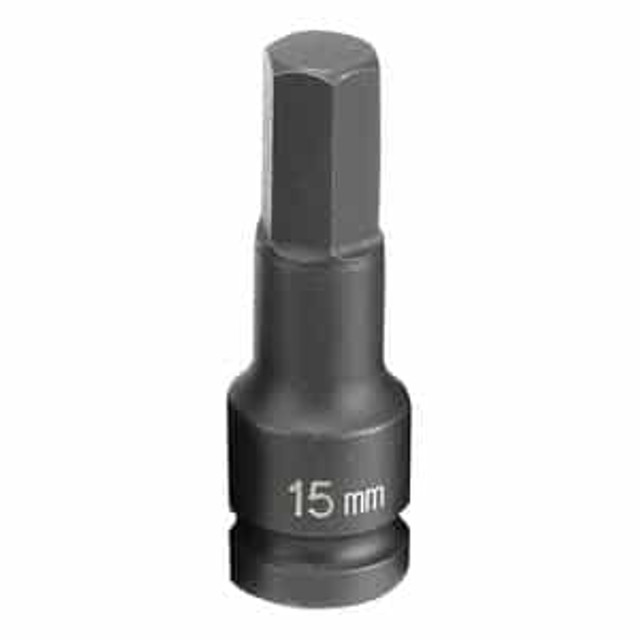 1/2"D 15mm Hex Impact Socket 1/2"D 15mm Hex Impact Socket