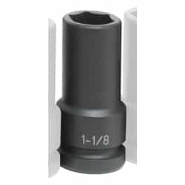 1"D 1-1/8" Extra Deep Thin Wall Impact Socket 1"D 1-1/8" Extra Deep Thin Wall Impact Socket