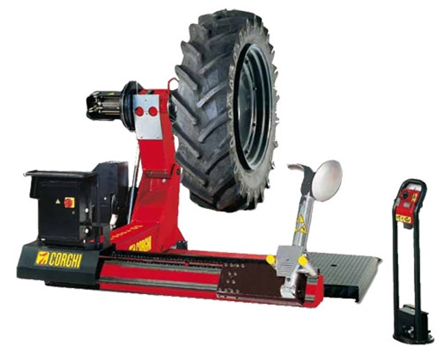 Corghi HD1400 E-EVO Heavy-Duty Semi-Automatic Tire Changer